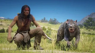 NATIVE AMERICAN Fights Giant RATS→ Red Dead Redemption 2 PC ✪ Vol 23