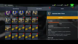 Opening Container collection boxes Wot Blitz part 2