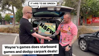 Starboard games & dodgy carpark deals!