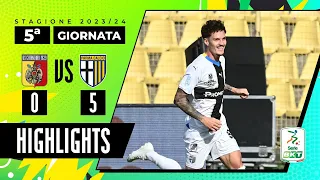 Catanzaro vs Parma 0-5 | Il Parma vince nettamente al Ceravolo | HIGHLIGHTS SERIE BKT 2023 - 2024