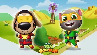 The Million Race Iron Ben & Super Tom ✔️ Talking Tom Gold Run