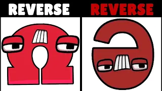 Reverse New Greek VS Reverse Kazakh Alphabet Lore | Part 2 (Я-А...)