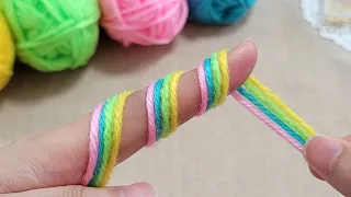 I made 50 in one day and Sold them all! Super genius idea with yarn - Amazing trick