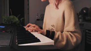 Tesla Boy - Прогулка (feat. Сабрина) piano cover