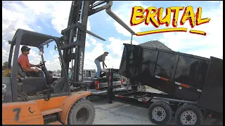 We Try to Break A dump trailer SEVERE OVERLOAD!