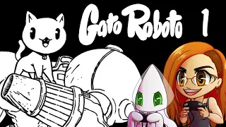 Gato Roboto - I'M A CAT IN A MECH SUIT! ~Part 1 / 100% Run~ (Metroidvania Indie Game on Switch)