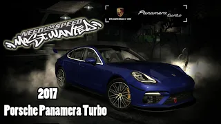 NFS MW | 2017 Porsche Panamera Turbo  | Junkman Performance | Speed Test | Crash Test | REDUX MOD