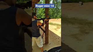 ruger mini 14 mag dump