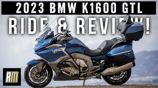 2023 BMW K1600 GTL - RIDE & REVIEW - BEST TOURING PERFORMANCE BAGGER?