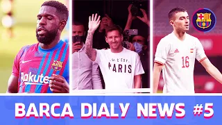 BARCELONA NEWS ROUND UP ft Pedri, Samuel Umtiti Lionel Messi Move To PSG 🔴🔵