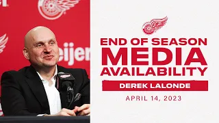 Derek Lalonde | 2022-23 End of Season Media Availability