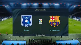 Alaves vs Barcelona | Master League PES 2021 | La Liga | [4K]