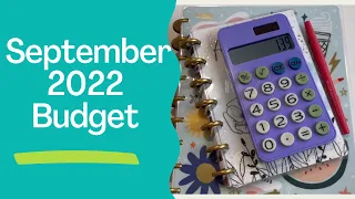 September 2022 Budget With me | Household Edition