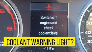 Audi Coolant Warning Illuminated - Easy Fix