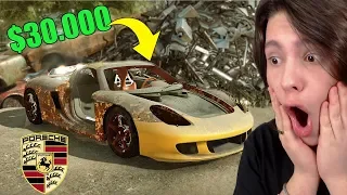 Encontrei UMA PORSCHE no FERRO-VELHO por $30.000 !!! (Car Mechanic Simulator)