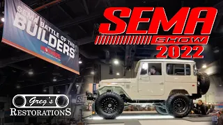 SEMA SHOW & TOP 12 BATTLE OF THE BUILDERS TOYOTA FJ40