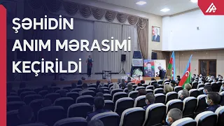 Hərbi Liseydə şəhid mayorun xatirəsi yad edilib