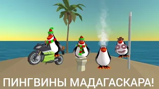 Мем в чикин гане: пингвины Мадагаскара 🐧👍