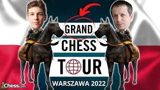 Jan-Krzysztof Duda i Radosław Wojtaszek walczą w prestiżowym Grand Chess Tour: Warsaw!