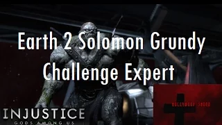 Injustice Gods Among Us iOS - Earth 2 Solomon Grundy Challenge Full Expert Difficulty