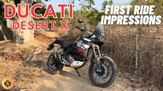 DUCATI DesertX | Ride Impressions