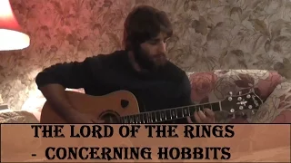 The Lord of the Rings - Concerning Hobbits (acoustic guitar cover)