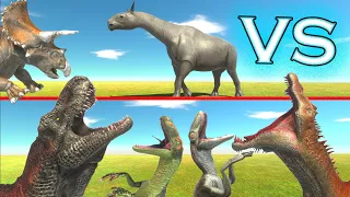 Paraceratherium vs Dinosaurs | Animal Revolt Battle Simulator