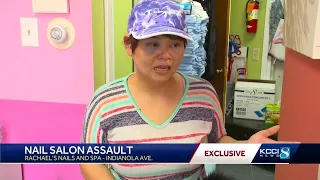 Des Moines nail salon owner beaten by customer