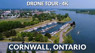 Cornwall, Ontario 4K Drone Exploration: Aerial Majesty with DJI Mini 2 | Scenic Beauty Unveiled