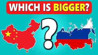 Which Country is Bigger? | Country Quiz Challenge