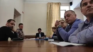 Заседание комиссии по коммунальной собственности депутатов горсовета Одессы 18.04.2019