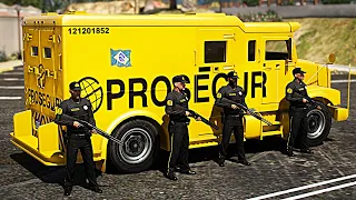 VIGILANTES SÃO ATACADOS DURANTE TRAJETO | GTA V MODS | GTA 5 POLICIAL (LSPDFR)