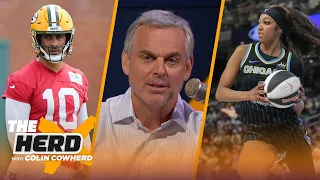 Angel Reese ejected, WNBA is in explosion and embrace era, Jordan Love deserves the bag | THE HERD