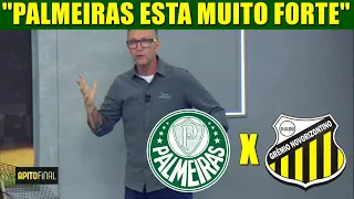 ''PALMEIRAS ESTA MUITO FORTE PARA GANHAR ESSE TITULO'' NETO PALMEIRAS X NOVORIZONTINO