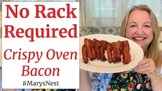 How to Cook Crispy Bacon in the Oven - Perfect Every Time and Easy Cleanup