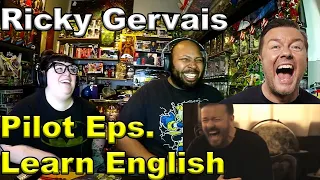 Pilot | Learn English with Ricky Gervais Reaction