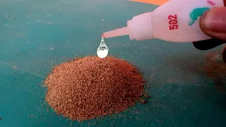 Sand + Super Glue, Why Didn't I Know About This Before?