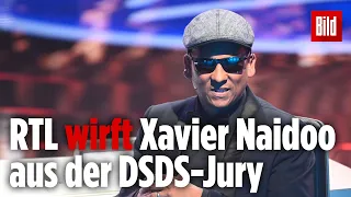 RTL wirft Xavier Naidoo aus der DSDS-Jury