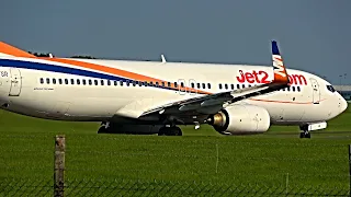 Busy Afternoon Planespotting at Birmingham Airport, BHX - 03/09/23