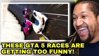 SMii7Y - GTA 5 Races are mentally exhausting | Reaction
