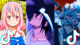 Anime edits - Anime TikTok Compilation - Badass Moments pt.144