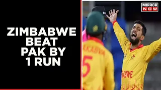 Zimbabwe Beat Pakistan By 1 Run In T20 World Cup | Pak Stumble In A Chase Of 131 Runs