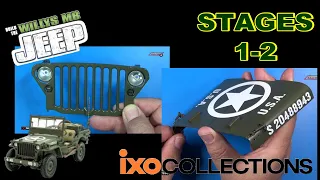 Build the IXO Collections Willys MB Jeep Stages 1 & 2