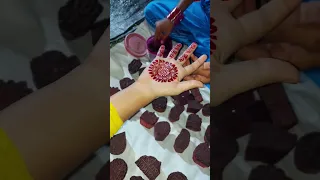 instant mehendi stamp #mehndi #mehndidesign #viral #support #shorts #love #youtubeshorts