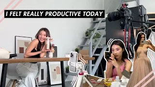 [Vlog] Productive Day in My Life 📸🤗  | MONGABONG