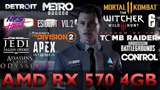 [AMD RX 570] in 15 games (2020)