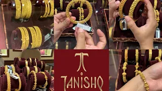 Tanishq gold bangle with price | beautiful gold bangle designs with price | Tanishq bangle