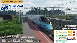 Polish Safety Systems: CA, SHP, Radio-Stop, ETCS (NTC, Level 1 FS, Level 2 FS) (SimRail tutorial)