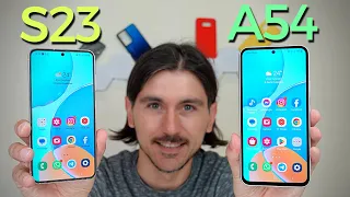 Samsung Galaxy A54 vs S23 il medio gamma 2023 a testa alta!