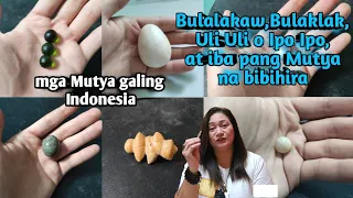 Mutya Mula Indonesia, Ibang Bansa (Mga Mutya ng Itlog,Kidlat at iba pang bibihira na gamit)